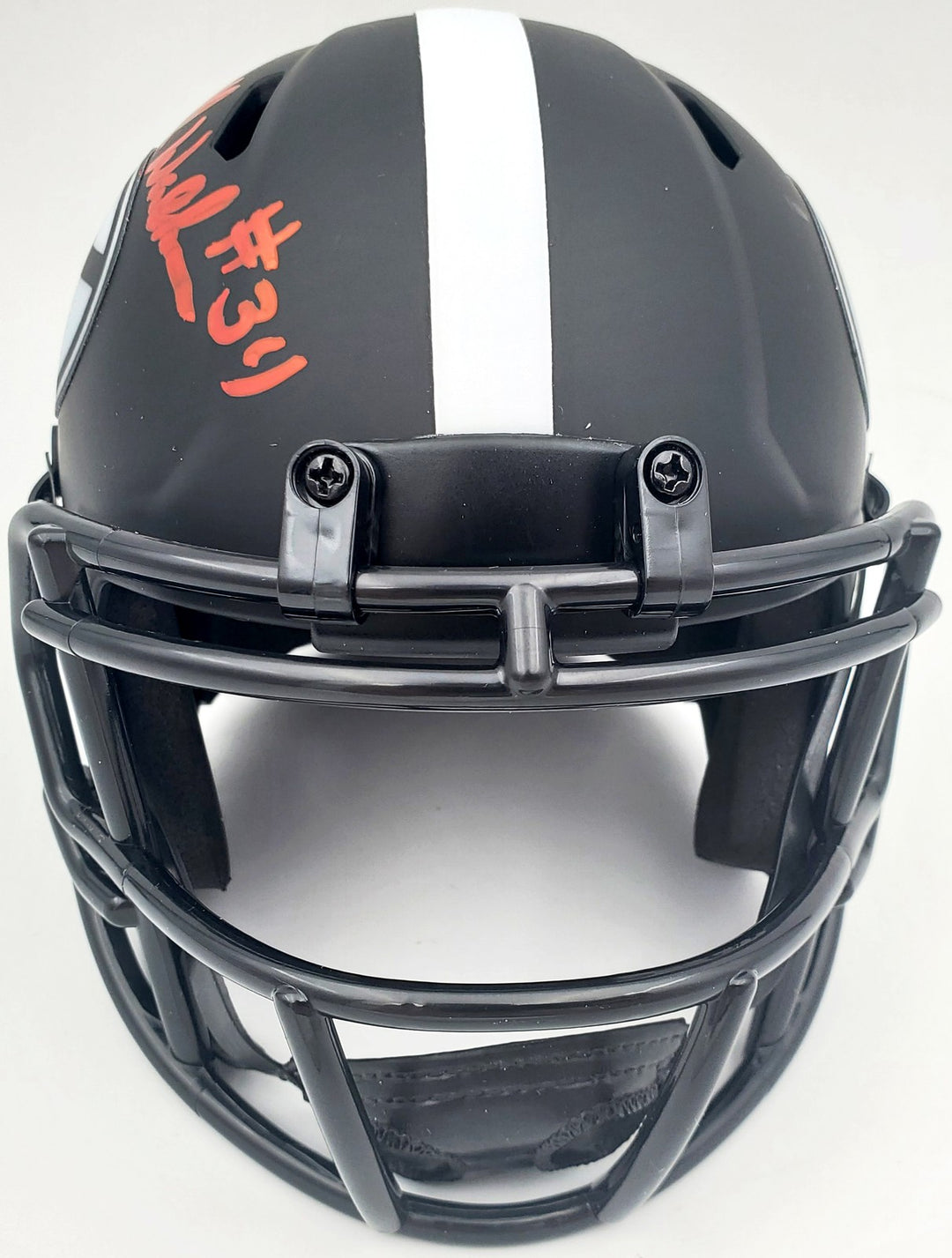Herschel Walker Signed Georgia Bulldogs Eclipse Black Speed Mini Helmet Beckett