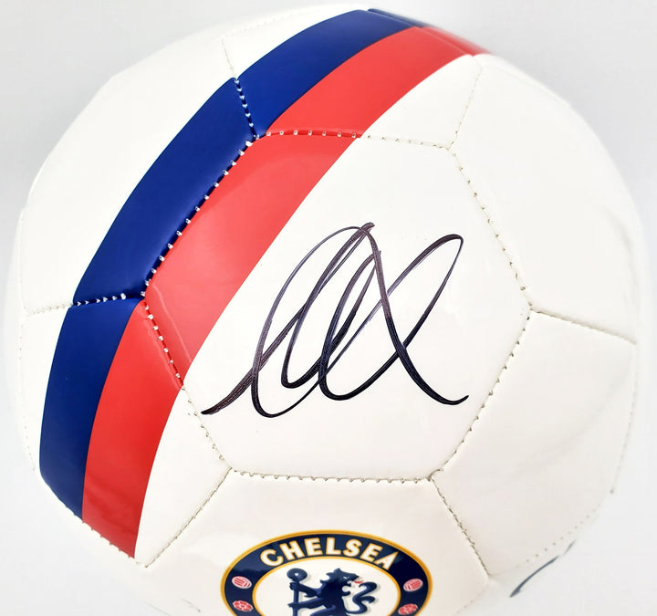 Mason Mount Autographed Signed White Nike Soccer Ball Chelsea F.C. Beckett