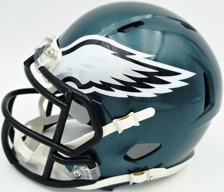 Jason Kelce Signed Philadelphia Eagles Green Speed Mini Helmet PSA/DNA ITP