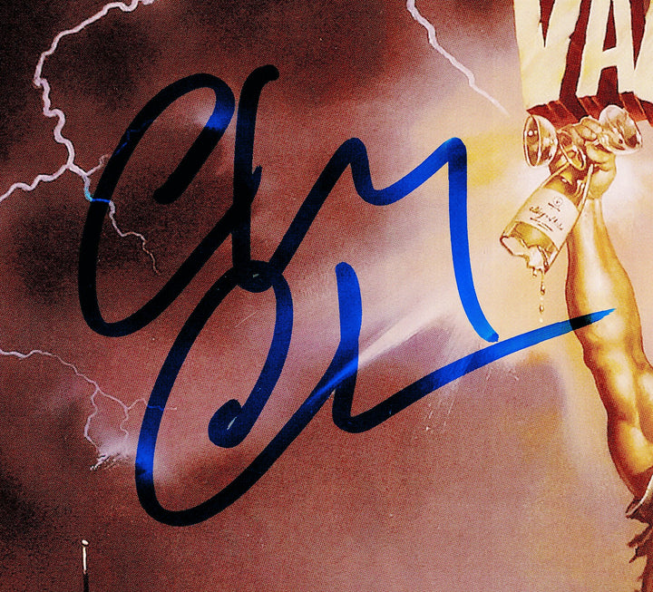 Chevy Chase Signed 11x17 European Vacation Movie Poster Beckett BAS Witness