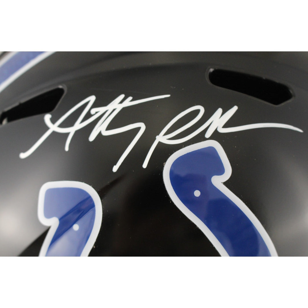 Anthony Richardson Autographed Indianapolis Colts F/S Alt Helmet Fanatics 53595