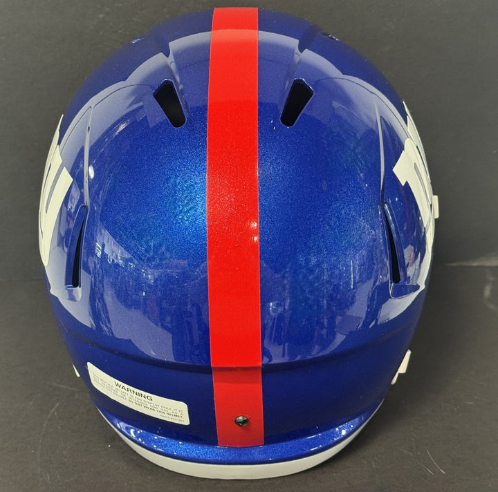 New York Giants Speed Replica Riddell Football Helmet FS New NIB Blue Mint