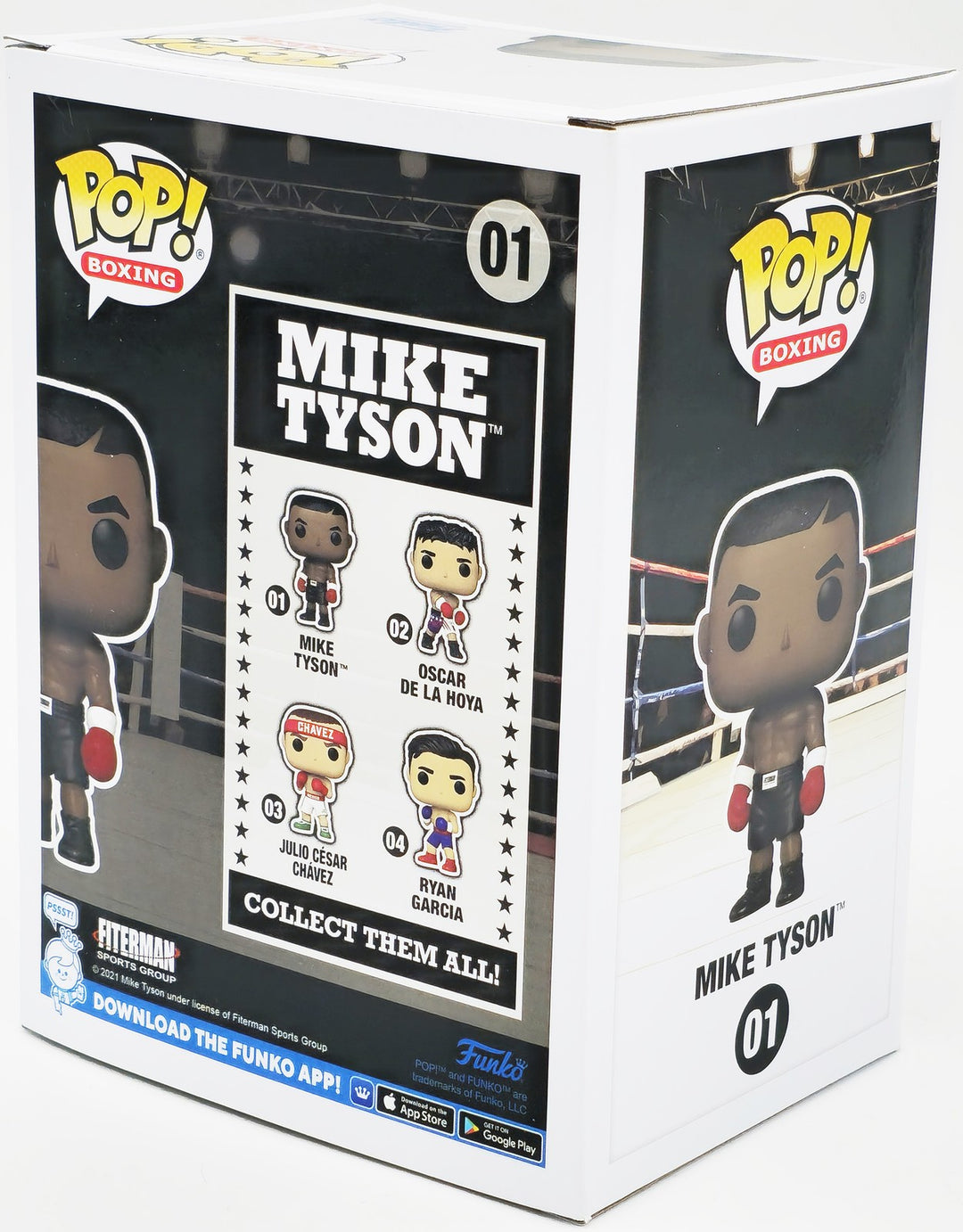 Mike Tyson Autographed Signed Funko Pop Vinyl Figurine #01 JSA