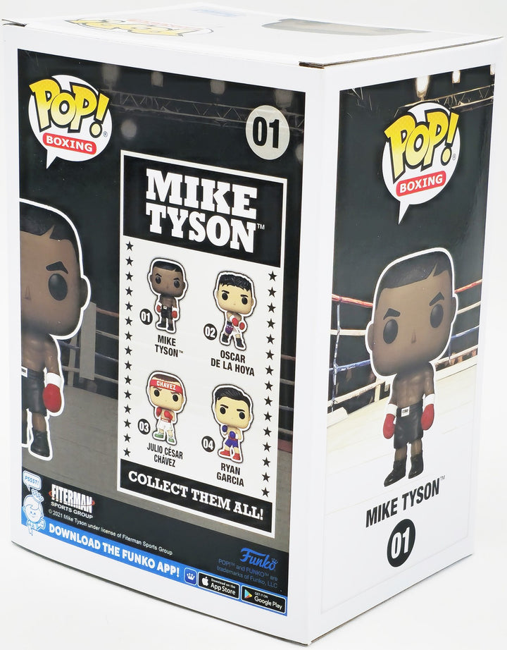 Mike Tyson Autographed Signed Funko Pop Vinyl Figurine #01 JSA