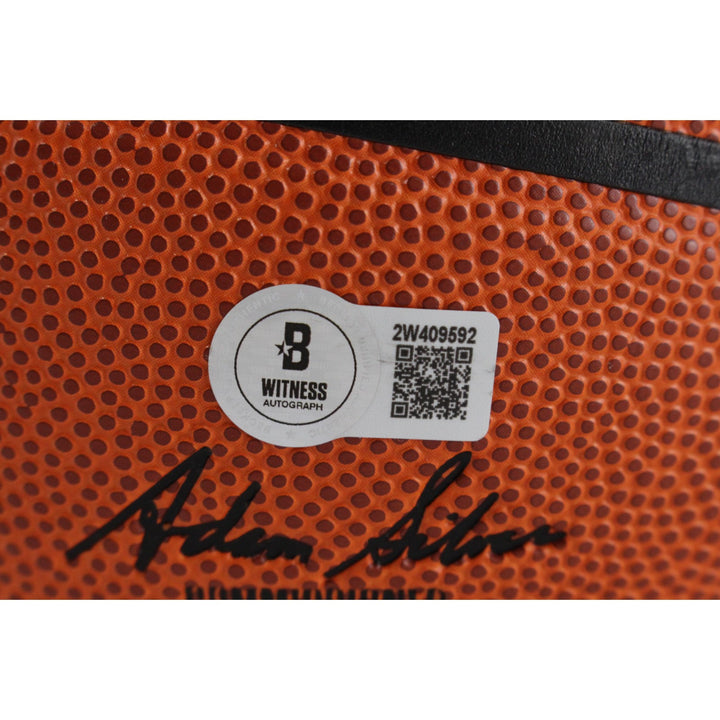 Karl Malone Autographed Utah Jazz I/O Wilson Basketball Mailman Beckett 49266