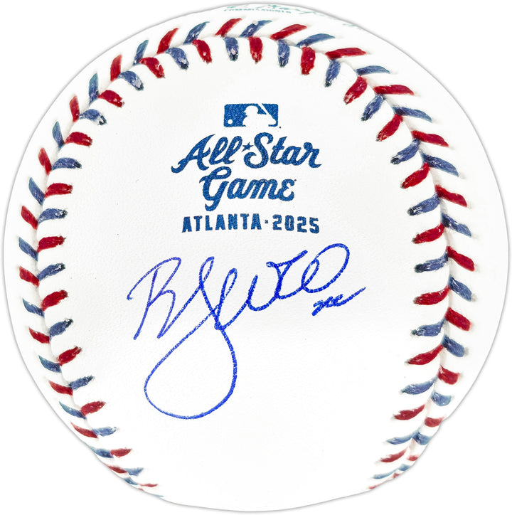 Bryan Woo Signed 2025 All-Star Game Baseball Mariners Beckett Witnessed