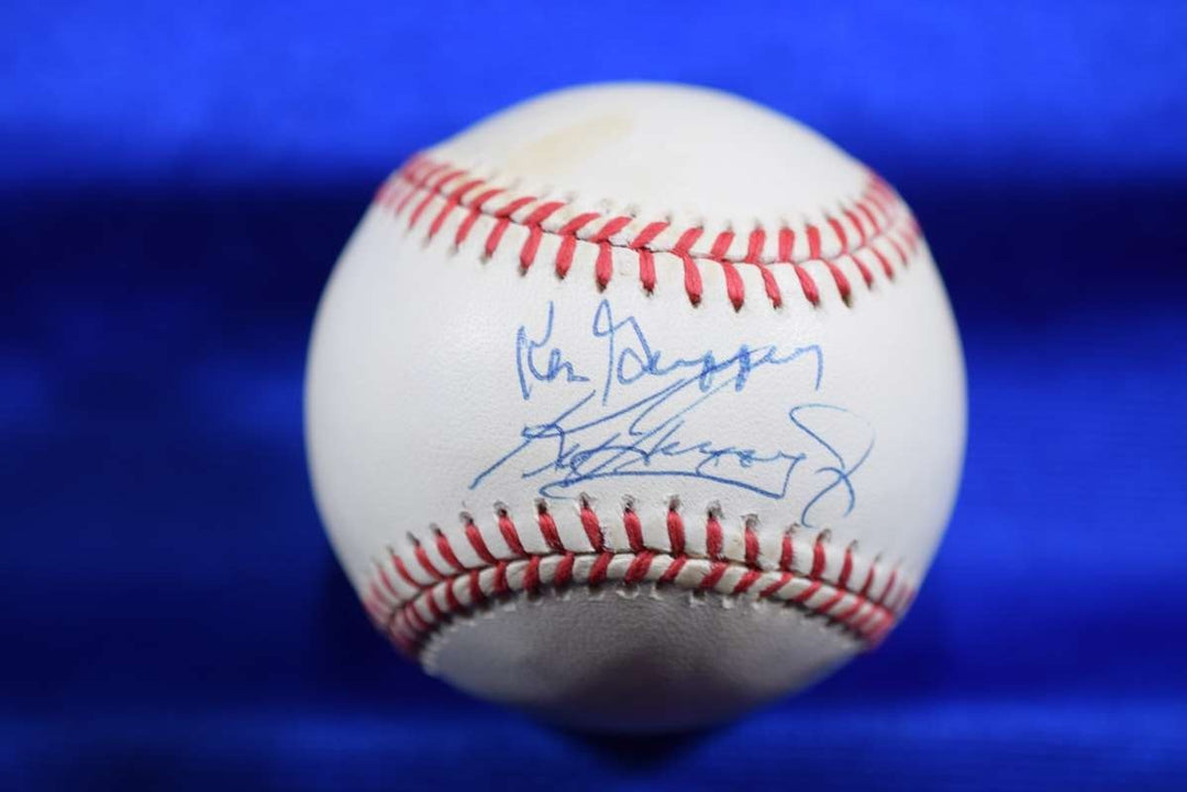 Ken Griffey Jr Sr PSA DNA Autograph American League OAL Signed Baseball