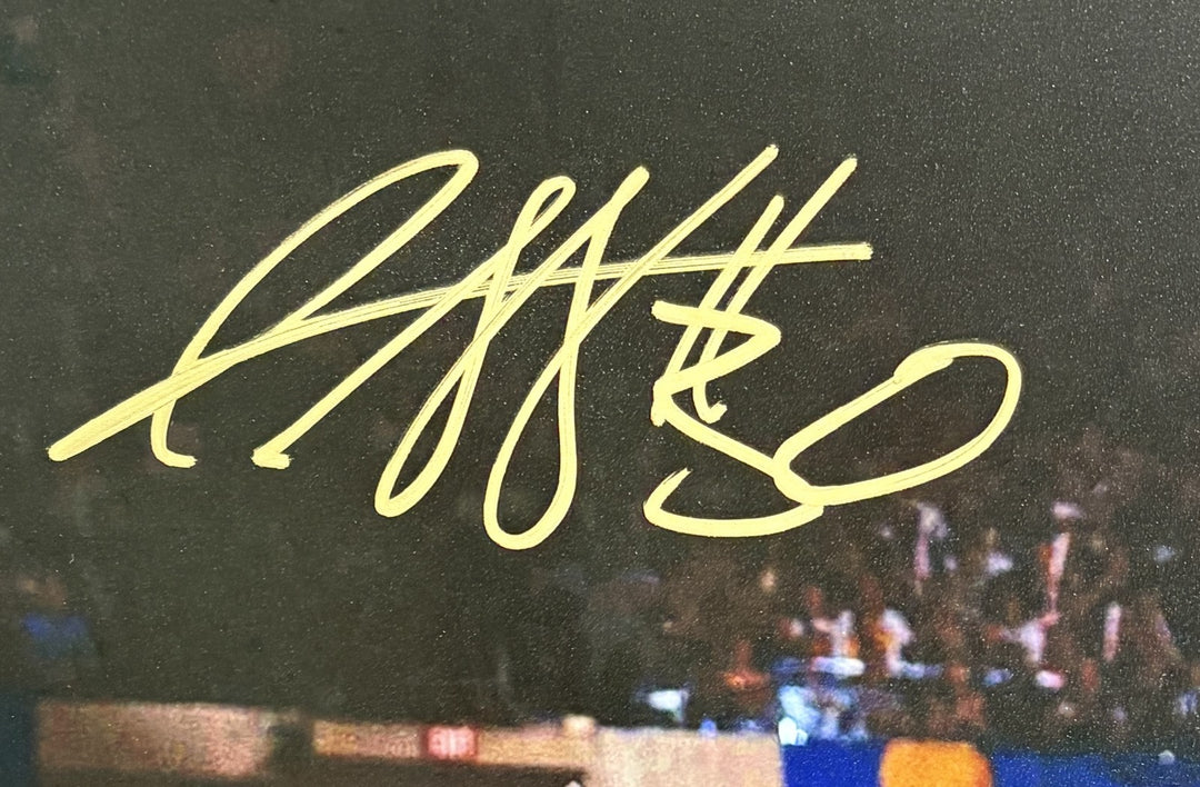 Rasheed Wallace Autographed Detroit Pistons 16x20 Photo Beckett 54837