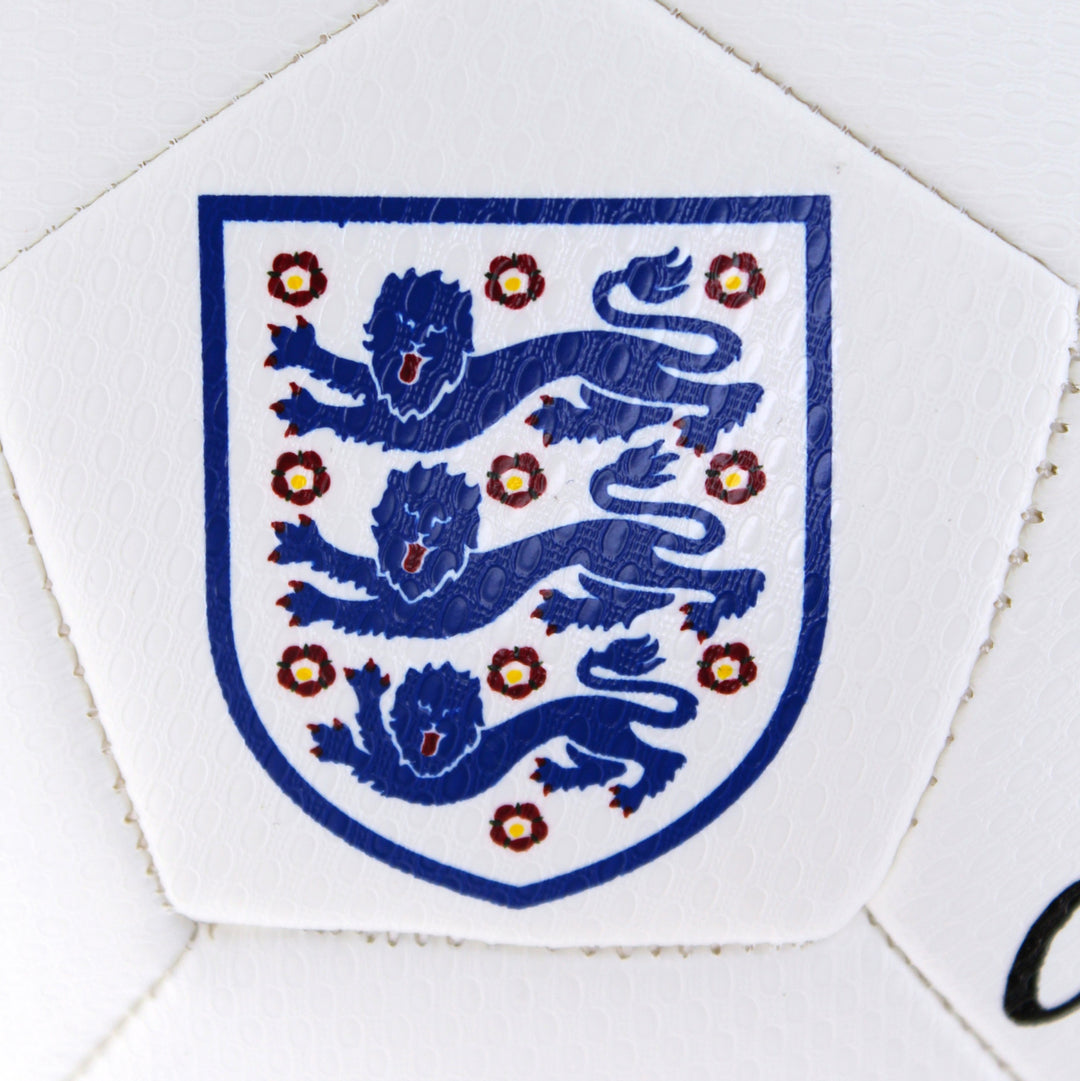David Beckham Autographed England Team Soccer Ball Panini COA Signed Futbol