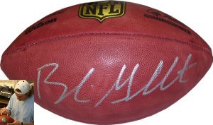 Blaine Gabbert signed OFC Wilson NFL New Duke Leather Football - Chiefs/Mizzou