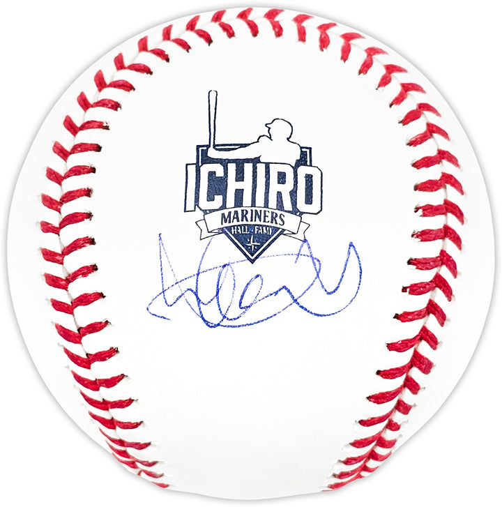 Ichiro Suzuki Signed Official Seattle Mariners HOF Logo Baseball IS Holo