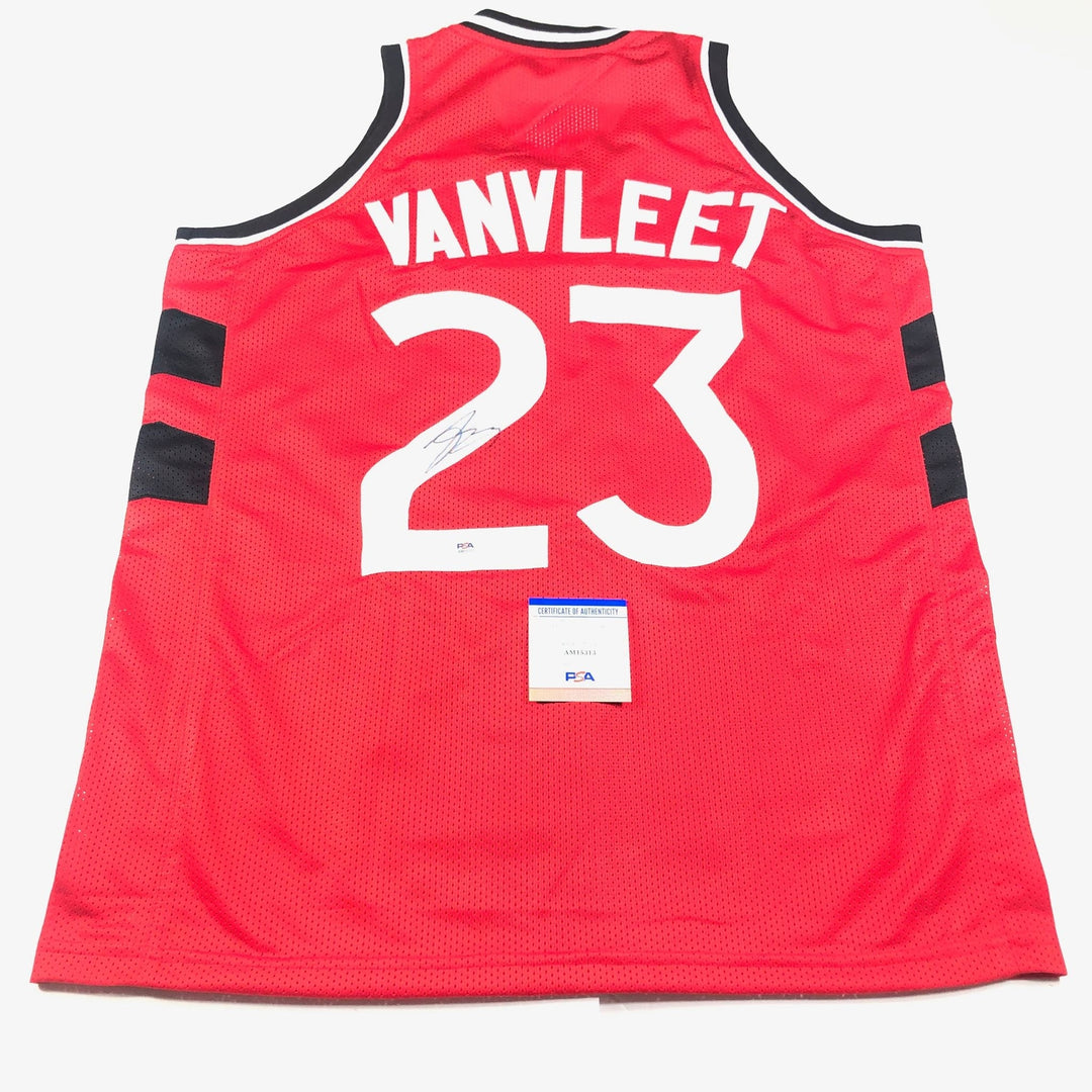 Fred VanVleet Signed Jersey PSA/DNA Toronto Raptors Autographed