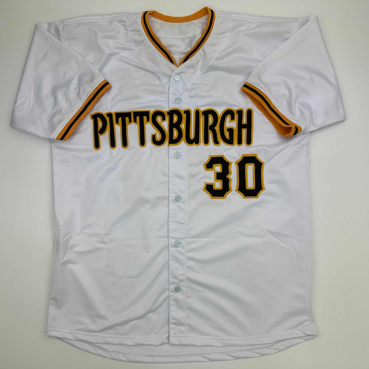 Facsimile Autographed Paul Skenes Pittsburgh White Reprint Jersey Size Men's XL