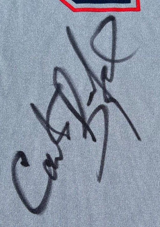 CARTER BEAUFORD SIGNED ADIDAS DAVE MATTHEWS BAND DMB SOCCER JERSEY DRUMMER JSA