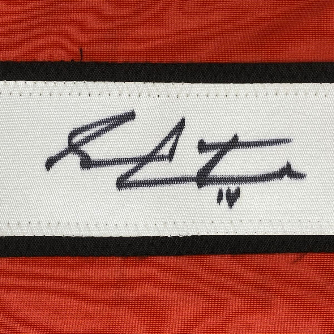 Autographed/Signed SEAN COUTURIER Philadelphia Orange Jersey JSA COA Auto