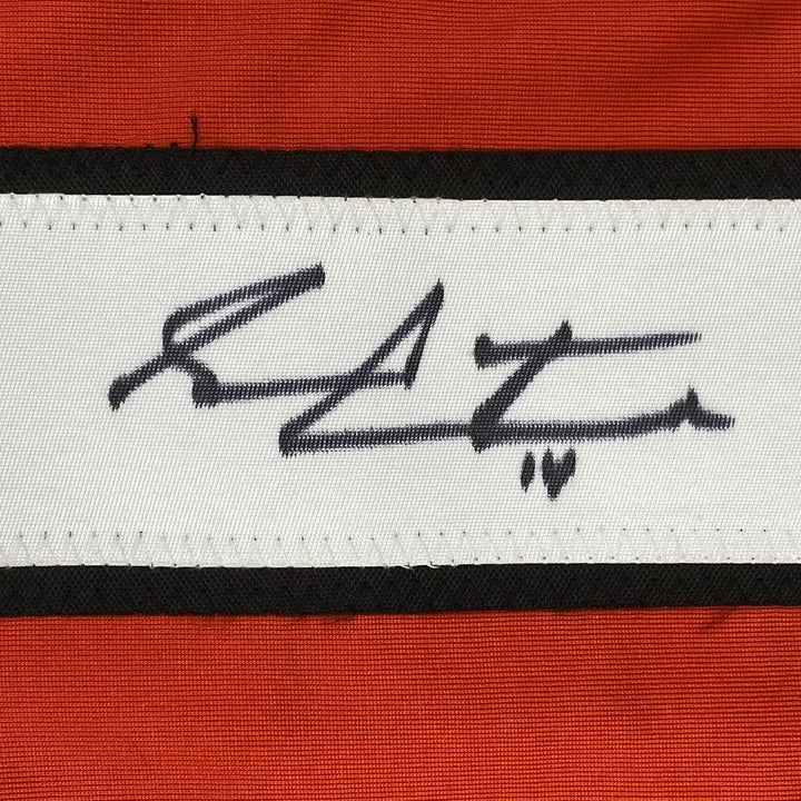 Autographed/Signed SEAN COUTURIER Philadelphia Orange Jersey JSA COA Auto