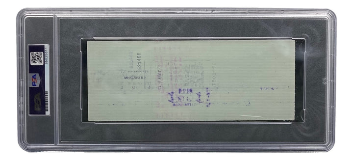 Stan Musial St. Louis Cardinals Signed  Bank Check PSA/DNA 85025611