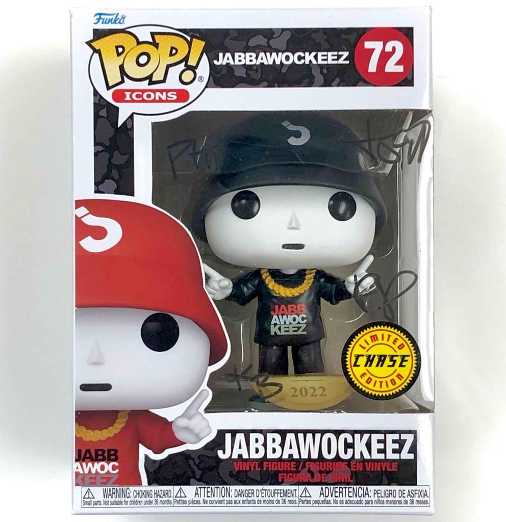 Jabbawockeez authentic signed Funko Pop CHASE vinyl figure #72 w/ 4 autographs