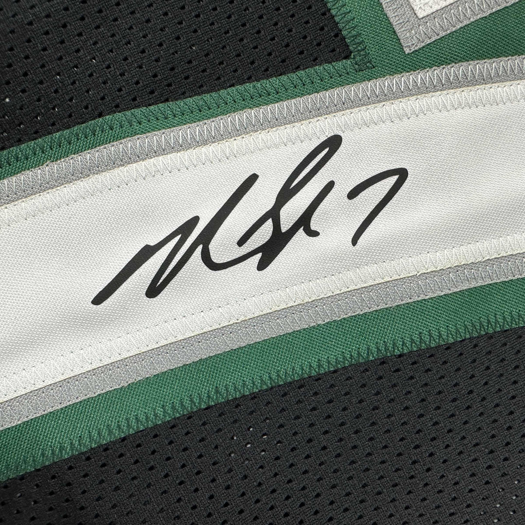Facsimile Autographed Michael Mike Vick Philadelphia Black Reprint Jersey Men XL