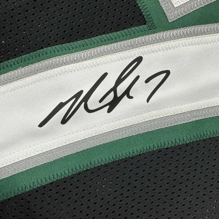 Facsimile Autographed Michael Mike Vick Philadelphia Black Reprint Jersey Men XL