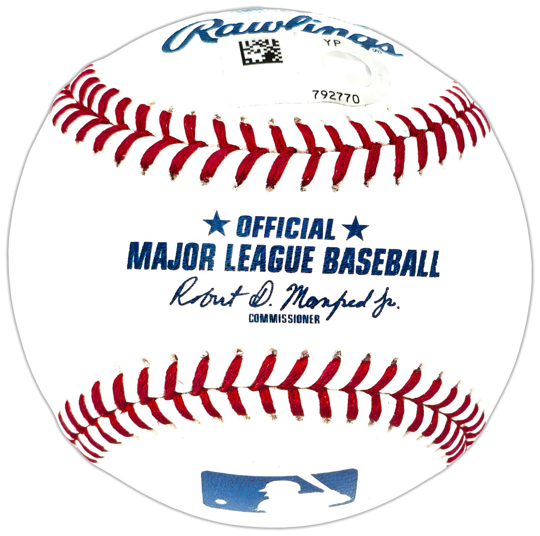 Jasson Dominguez Signed MLB Baseball New York Yankees Fanatics and MLB Holo