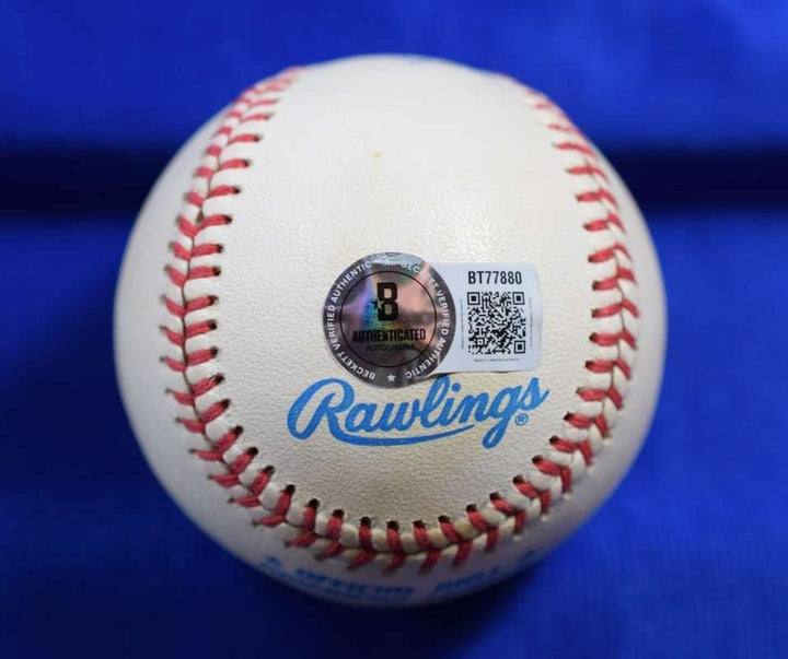 Robin Yount Beckett BAS Autograph American League OAL Signed Baseball