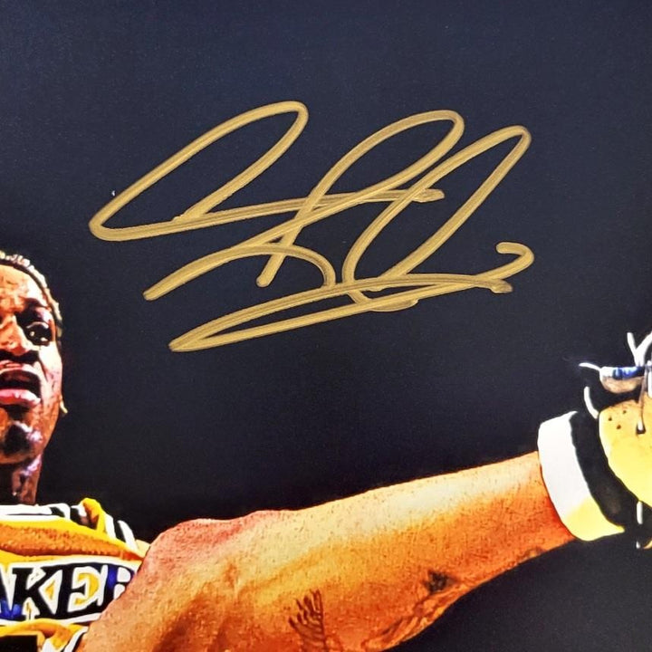Dennis Rodman signed Lakers 16x20 photo autograph w/ Shaq ~ Beckett BAS Witness