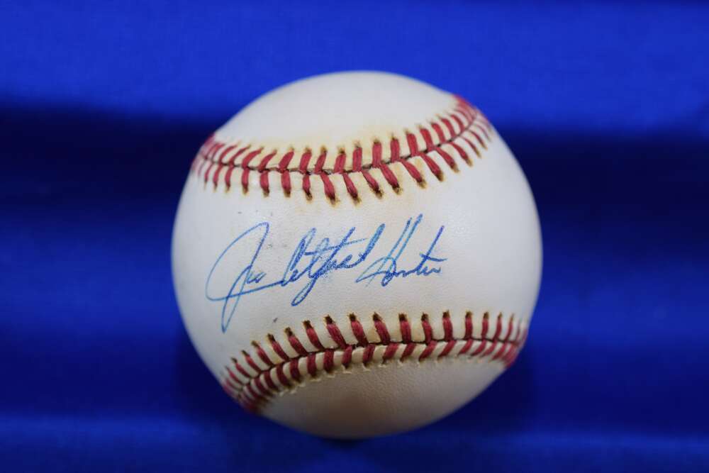 Jim Catfish Hunter PSA DNA Autograph American League Signed Baseball