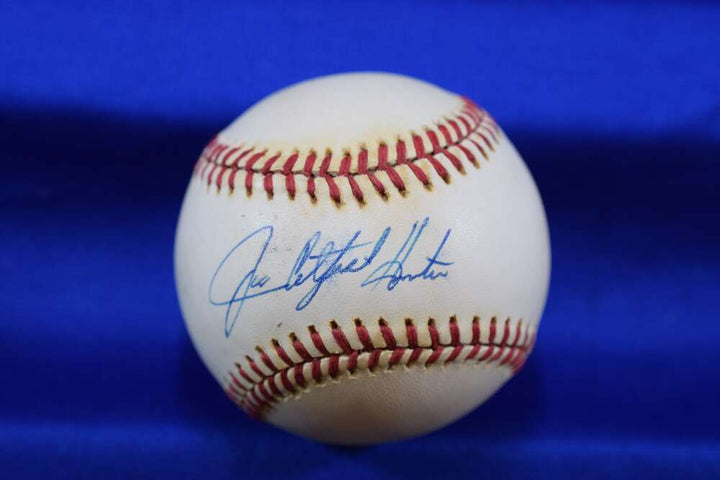 Jim Catfish Hunter PSA DNA Autograph American League Signed Baseball