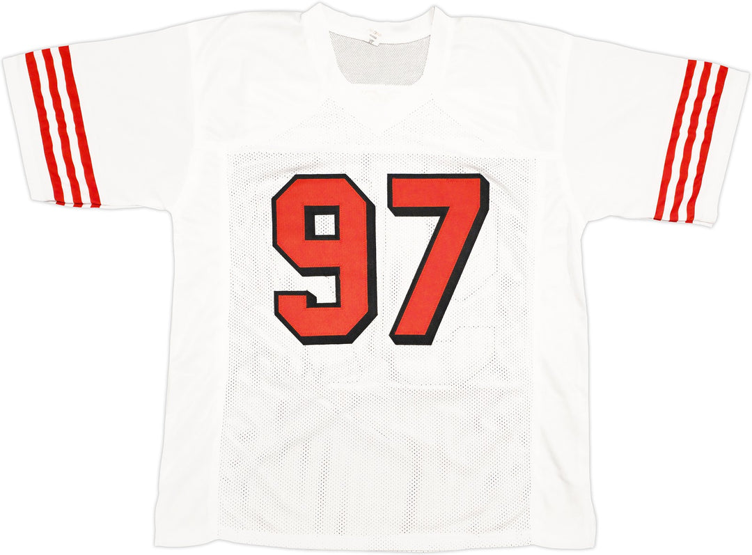 San Francisco 49ers Nick Bosa Signed White Jersey Beckett Witness