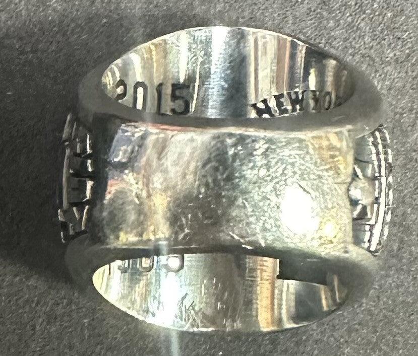 2015 Mets NLCS Champions Jostens Silver Elite Employee Team Issued Ring Morales