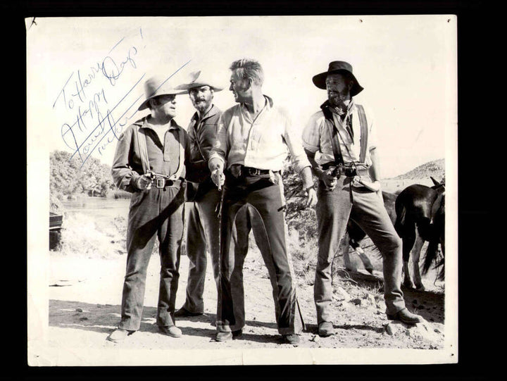 Forrest Tucker JSA Coa Signed 8x10 Photograph Autograph