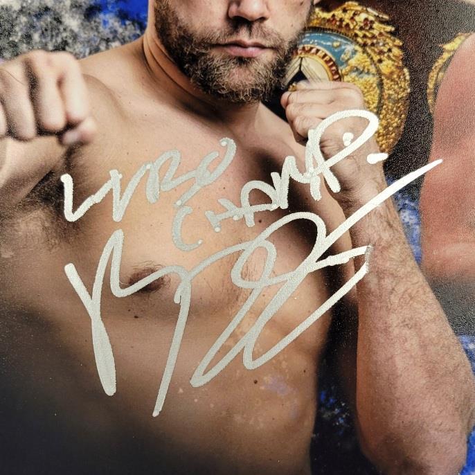 Billy Joe Saunders signed "WBO Champ" 11x14 photo boxing autograph ~ Beckett BAS