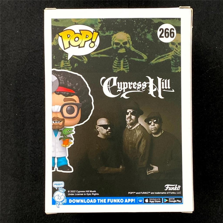 B-Real signed "Dr. Greenthumb" Cypress Hill Funko Pop! 266 figure auto PSA