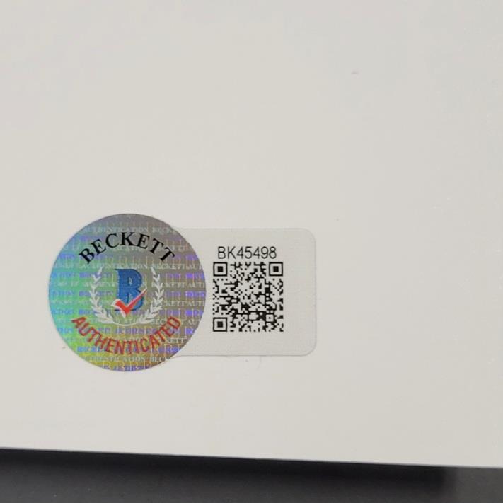 Fred Armisen signed Cranky Kong 11x14 photo Super Mario autograph C~ Beckett BAS