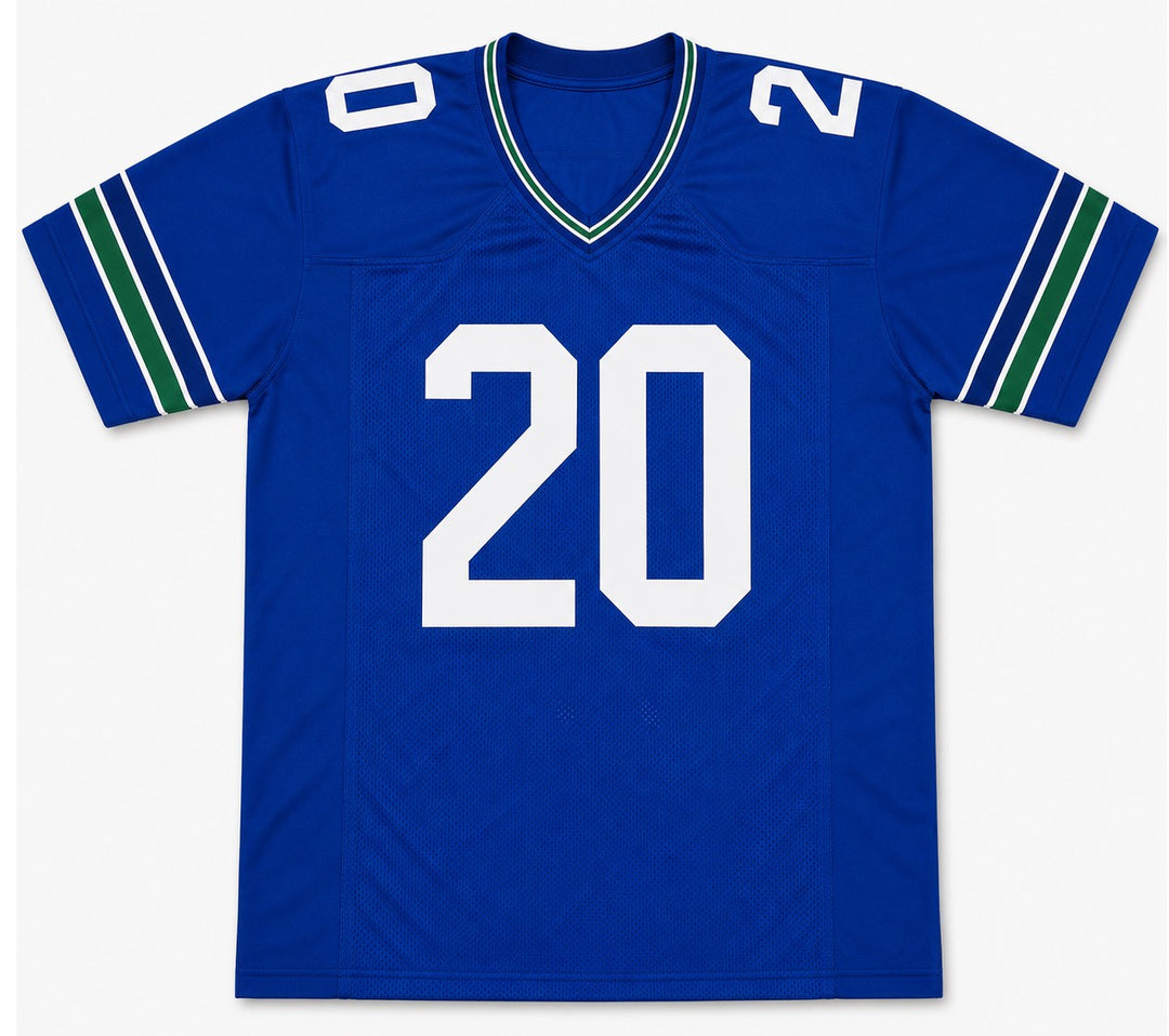 Julian Love Signed Seattle Seahawks Blue Throwback Jersey MCS Holo