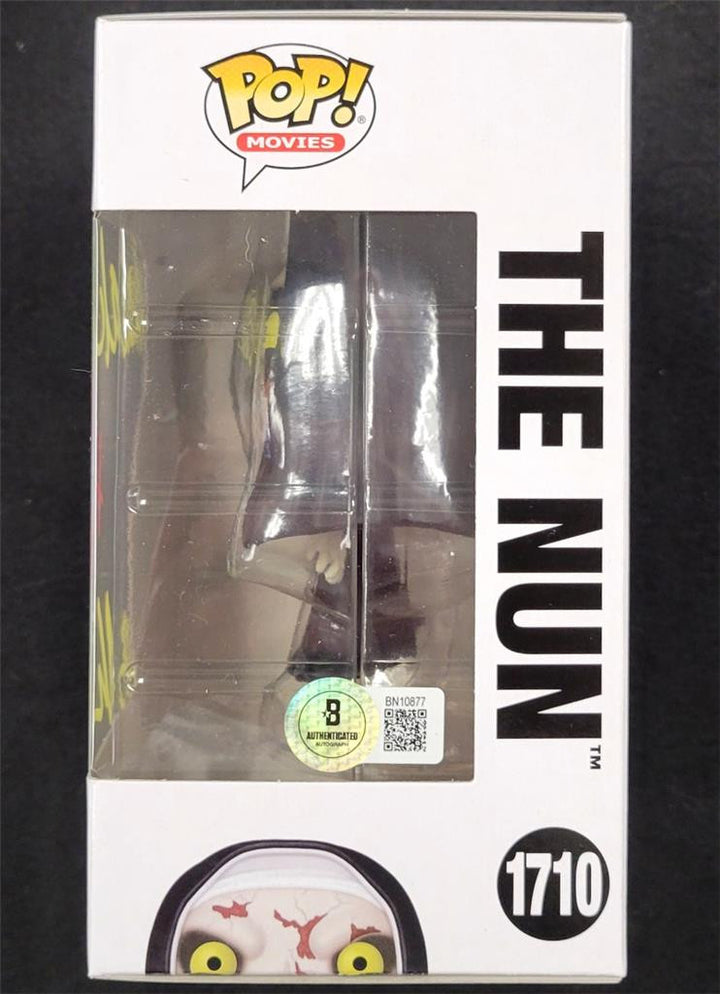 Bonnie Aarons signed "Valak" The Nun II Funko Pop! 1710 autograph ~ Beckett BAS