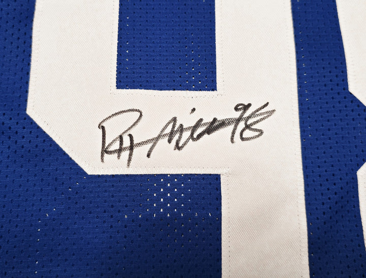 Seattle Seahawks Rylie Mills Signed Blue Throwback Jersey MCS Holo
