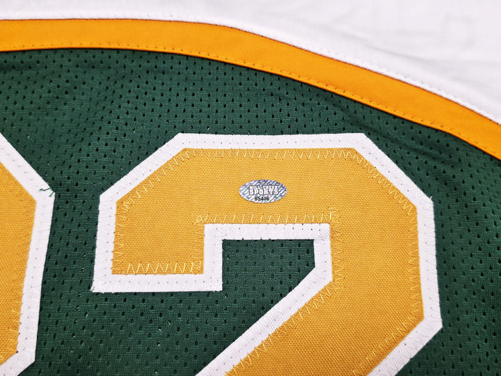 Seattle Supersonics Downtown Fred Brown Signed Green Jersey MCS Holo