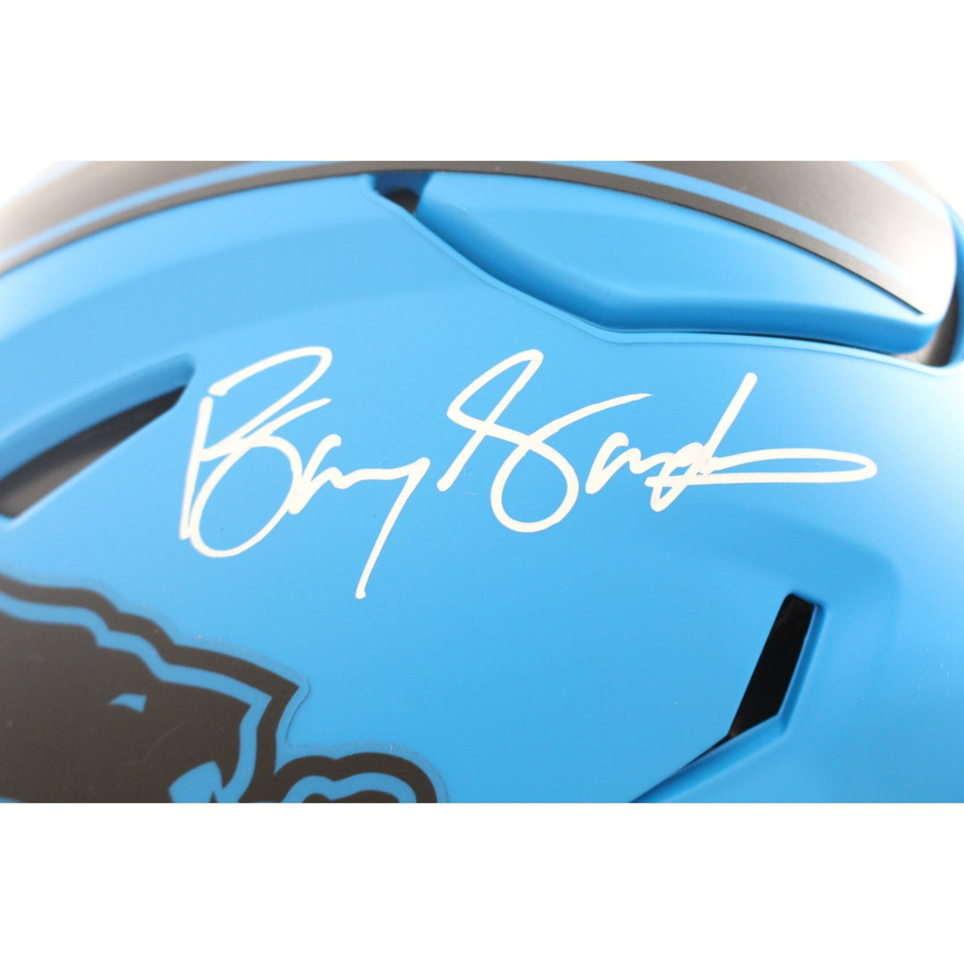 Barry Sanders Autographed Detroit Lions SpeedFlex Rave Helmet Beckett W 57142