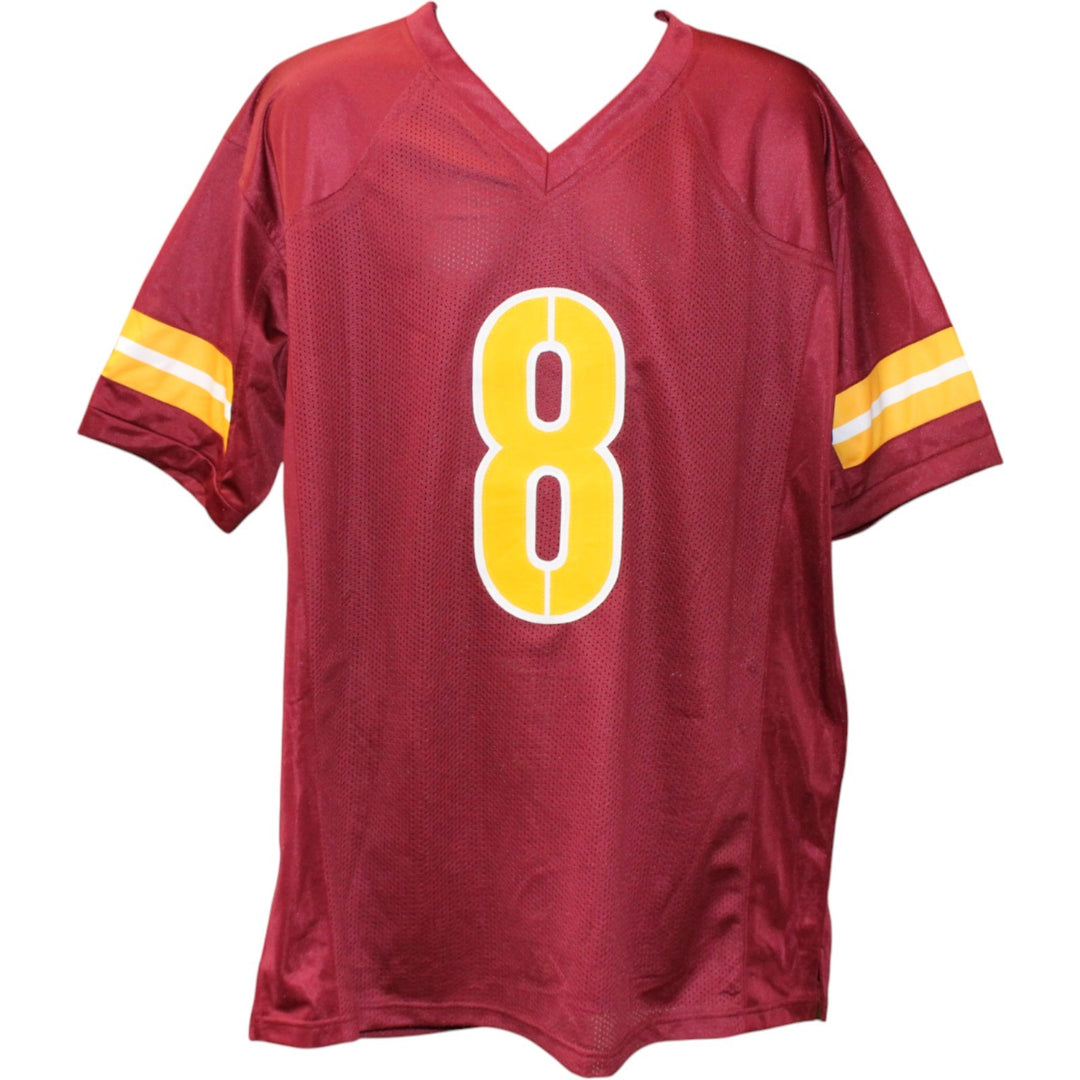 Brian Robinson Jr. Autographed/Signed Pro Style Red XL Jersey Beckett W 51829
