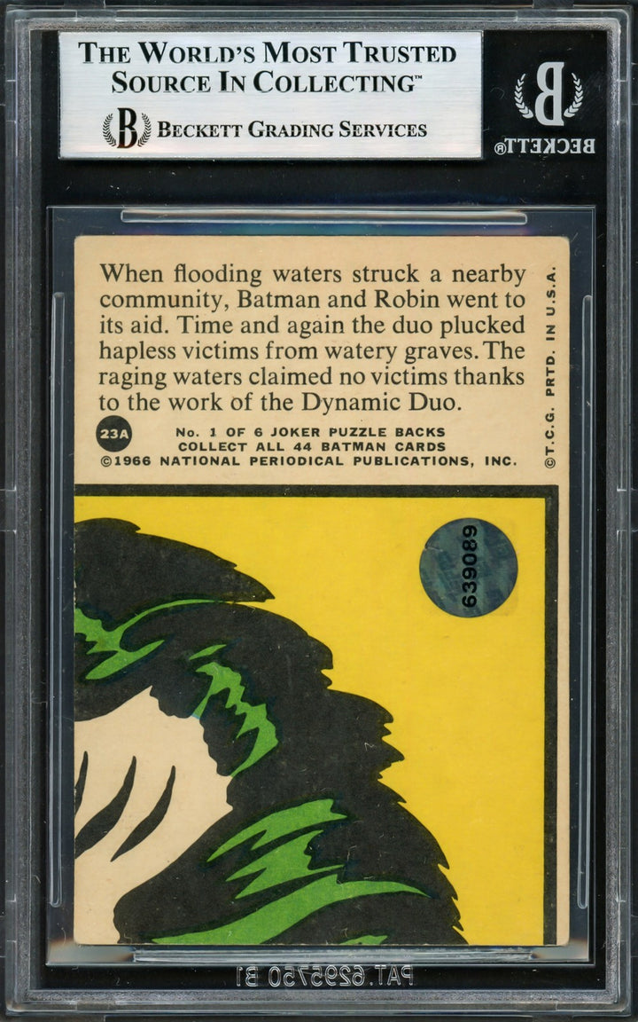 Adam West Signed 2001 Topps American Pie Buyback Card 1966 Batman 23A Beckett