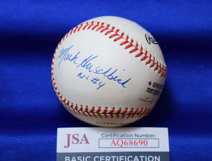 John And Mark Hirschbeck JSA Cert Signed National League ONL Autograph Baseball