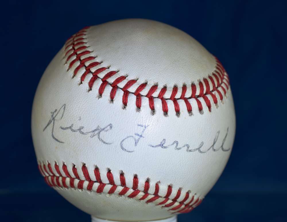 Rick Ferrell Psa/dna Signed American League Cert Baseball Authentic Autograph