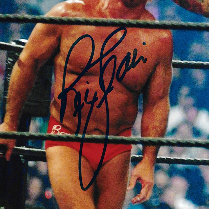 Ric Flair Signed 11x14 Photo vs. Undertaker JSA
