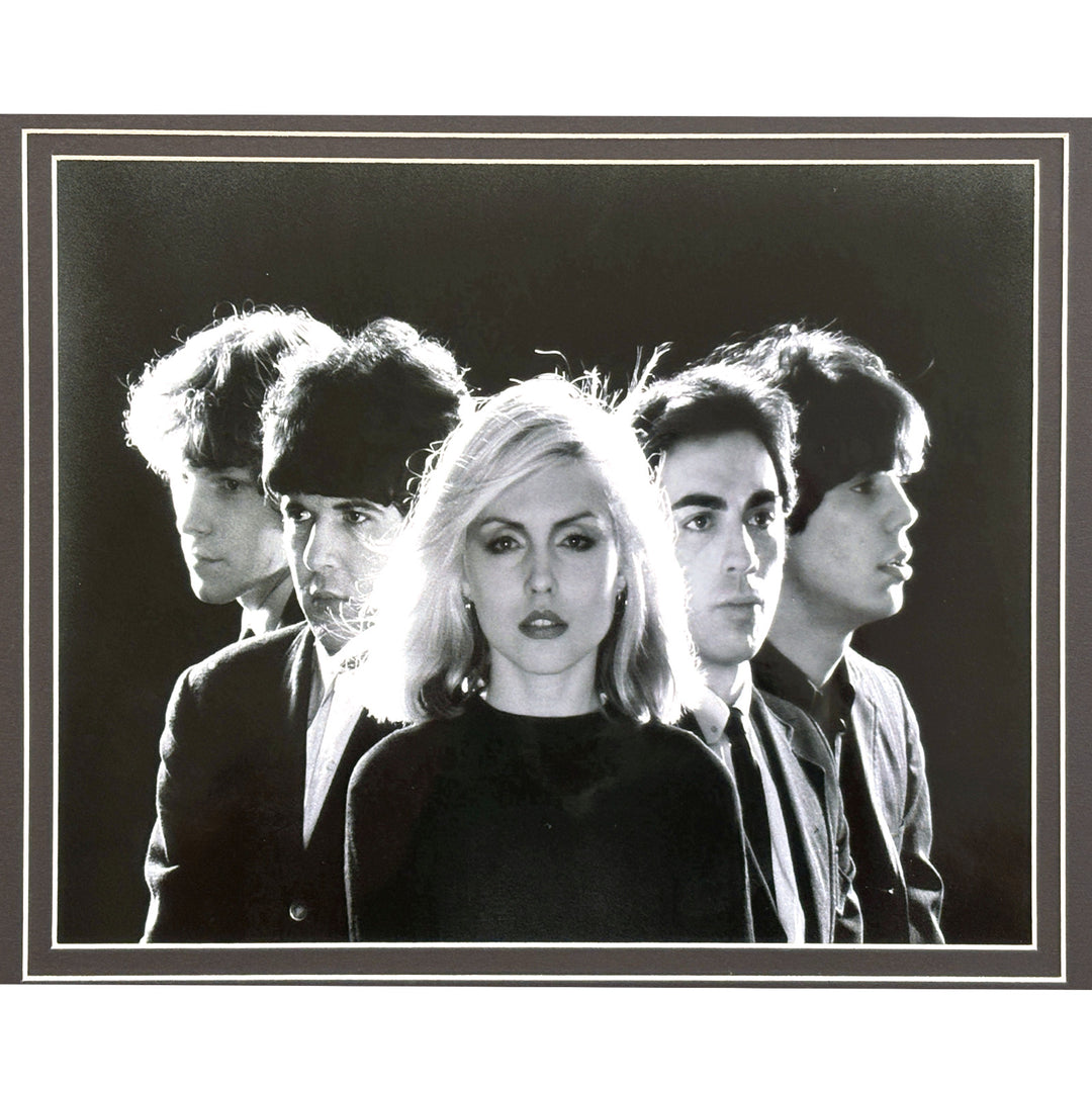 Debbie Harry Signed Cut Framed Photo Collage Beckett COA Blondie Autographed