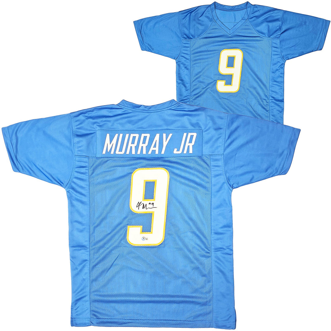 Los Angeles Chargers Kenneth Murray Jr. Signed Powder Blue Jersey Beckett Wit