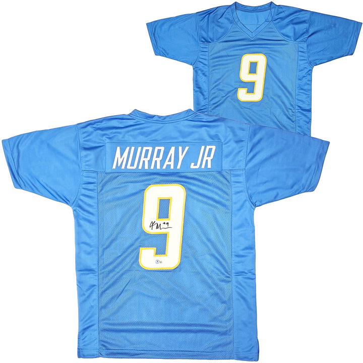Los Angeles Chargers Kenneth Murray Jr. Signed Powder Blue Jersey Beckett Wit