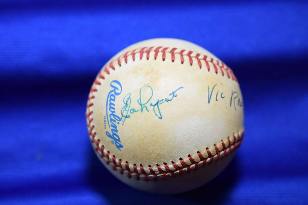 Ed Lopat Vic Raschi Allie Reynolds PSA DNA American League OAL Signed Baseball