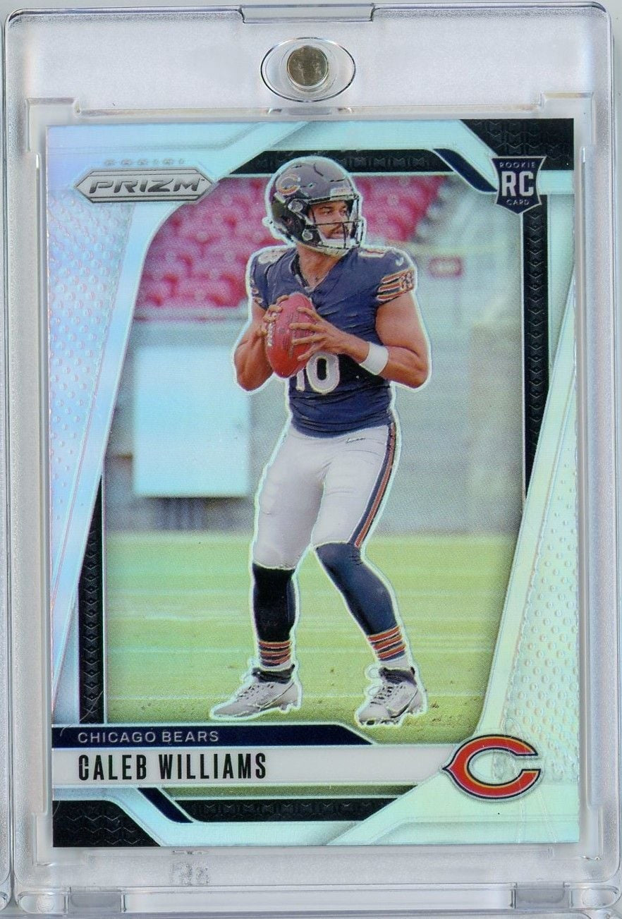 2024 Panini Prizm Caleb Williams #301 Silver Prizm Rookie RC Football Card